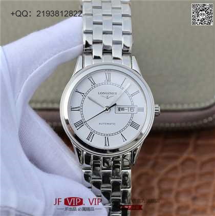 浪琴军旗系列双历L4.899.4.21.6尺寸38.5mm.中英文星期日历双显示.也可选择德文英文显示，正品一样的ETA2836-2机芯.